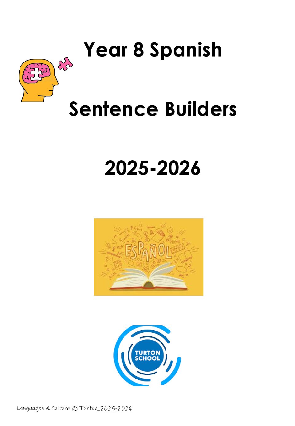 Year 8 Sentence Builders